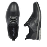 Rieker Lace-Ups & Oxfords Rieker Men's 14450-00 Dress Walking Shoes- Black