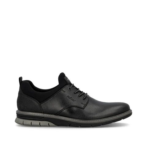Rieker Lace-Ups & Oxfords Rieker Men's 14454-01 Dress Sneakers- Black