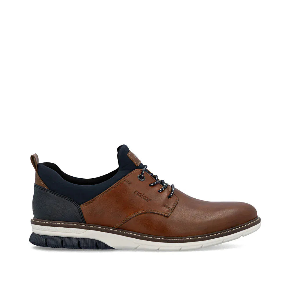 Rieker Lace-Ups & Oxfords Rieker Men's 14454-22 Dress Sneakers- Brown