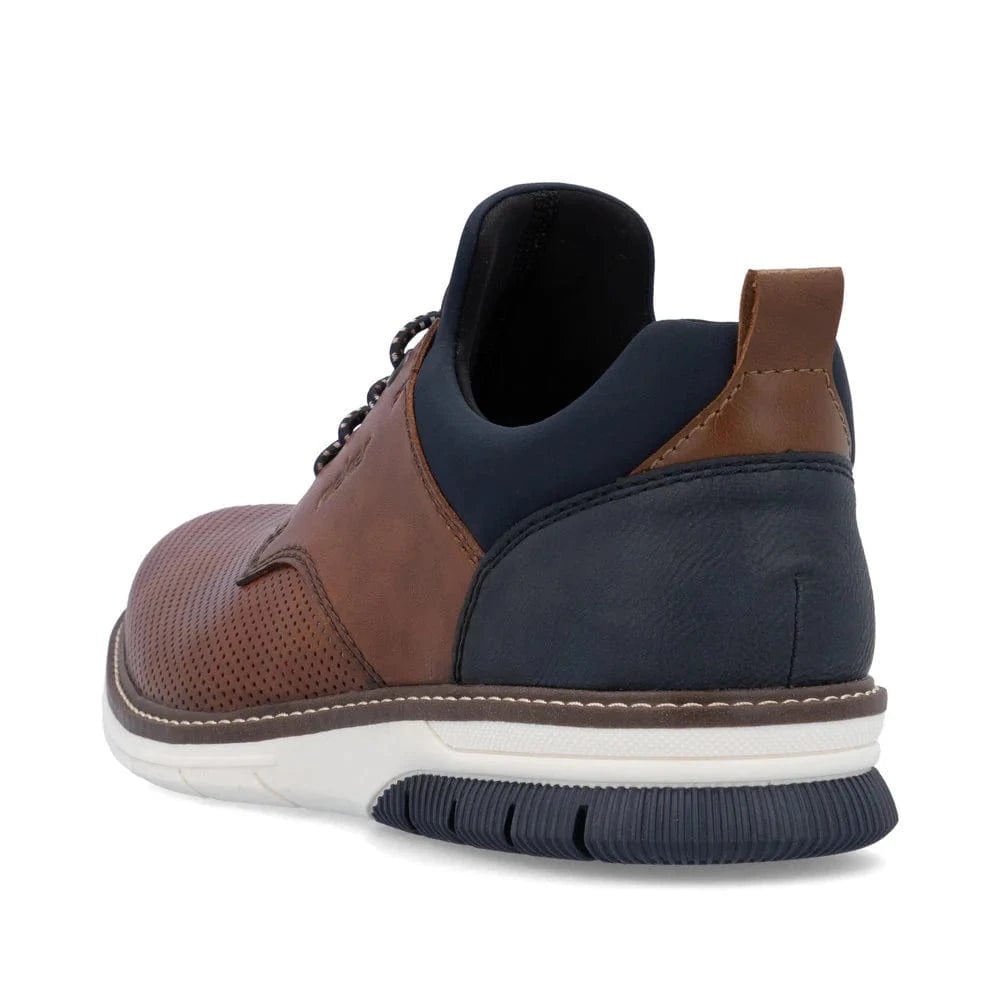 Rieker Men's 14450-14 Dress Walking Shoes- Blue main image 0