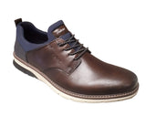 Rieker Lifestyle Sneakers Medium / Brown / 40 EU Rieker Men's 14454-26 Dress Sneakers- Dark Brown
