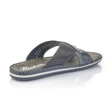 Rieker Lifestyle Sneakers Rieker Men's 21057-14 Slide on Sandal- Blue