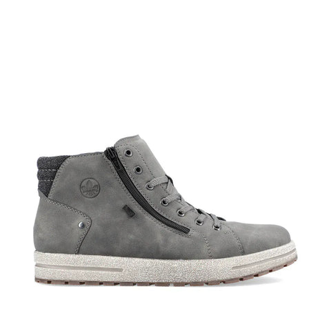 Rieker Low Boots Rieker Men's 30721-45 High Top Sneaker Boots- Grey