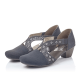 Rieker Mary Jane Heels Rieker Women's 41750-15 Mary Jane Heels- Blue
