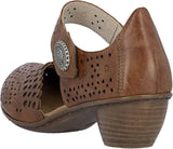 Rieker Mary Jane Heels Rieker Women's 43753-22 Mary Jane Heels- Brown