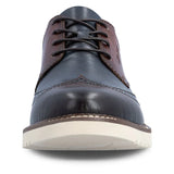Rieker Slip-Ons & Loafers Rieker Men's 04504-25 Brogue Dress Shoes - Brown Multi