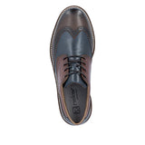 Rieker Slip-Ons & Loafers Rieker Men's 04504-25 Brogue Dress Shoes - Brown Multi