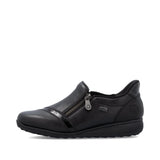 Rieker Slip-Ons & Loafers Rieker Women's Loafer Booties- Black