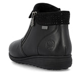 Rieker Slip-Ons & Loafers Rieker Women's Loafer Zip Dress Booties- Black