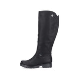 Rieker Tall Boots Rieker Women's 78554-00 Tall Zip Winter Boots- Black