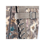 Rieker Tall Boots Rieker Women's 94734-90 Tall Lace & Zip Boots- Grey Multi