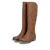 Rieker Tall Boots Rieker Women's Tall Zip Winter Boots- Brown