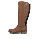 Rieker Tall Boots Rieker Women's Tall Zip Winter Boots- Brown