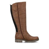 Rieker Tall Boots Rieker Women's Tall Zip Winter Boots- Brown