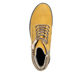 Rieker Tall Boots Rieker Women's Y8130-68 Mid Lace & Zip Boots - Yellow
