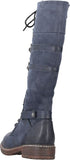 Rieker Tall Boots Rieker Womens Tall Detail Boots - Blue