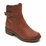 Rockport Mid Boots Brown / 5 / W (Wide) Cobb Hill Womens Brunswick Bluckle Waterproof Boots - Brown