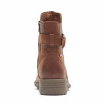 Rockport Mid Boots Cobb Hill Womens Brunswick Bluckle Waterproof Boots - Brown