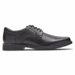 Rockport Shoe Black / 5 / 2E (Wide) Rockport Mens Taylor WP Plain Toe Shoes - Black