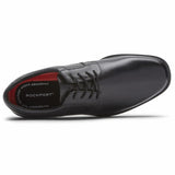Rockport Shoe Rockport Mens Taylor WP Plain Toe Shoes - Black