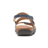Rockport Shoe Rockport Women's Ridge Adjustable Asymmetrical Velcro Sandal - Blue