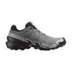 Saloman Hiking & Trail Shoes Grey / 7 / D (Medium) Salomon Men's Speedcross 6 GTX Trail Running Shoes - Quiet Shade/Black/Pearl Blue