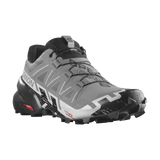 Saloman Hiking & Trail Shoes Salomon Men's Speedcross 6 GTX Trail Running Shoes - Quiet Shade/Black/Pearl Blue