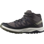 Saloman Hiking & Trail Shoes Salomon Women's Outrise MID GTX Hiking Shoes - Shale/Black/Lichen Green