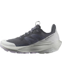 Saloman Running Shoes Salomon Womens Elixir Active GTX - India Ink Glacier Grey