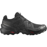 Salomon Hiking & Trail Shoes Salomon Men's Speedcross 6 Gore-Tex Trail Runners - Black/ Black/ Phantom
