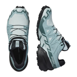 Salomon Hiking & Trail Shoes Salomon Women's Speedcross 6 Gore-Tex Trail Runners- Ballad Blue/ Black/ Tourmaline