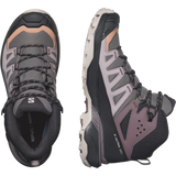 Salomon Hiking & Trail Shoes Salomon Women's X Ultra 360 Mid Gore-Tex Hiking Shoes- Nine Iron/ Excalibur/ Shadow Grey