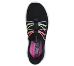 Skechers 0 - Shoes Skechers Kids Slip-ins: Ultra Flex 3.0 - Bungee Fun - Black/Multi