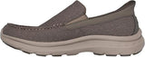 Skechers Athletic Slip-Ons Skechers Men's Pollard Wilfred Slip Ons- Taupe
