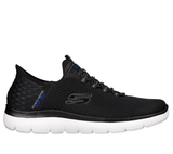 Skechers Athletic Slip-Ons Skechers Men's Summit High Sneakers- Black
