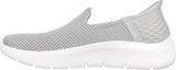 Skechers Athletic Slip-Ons Skechers Women's Go Walk Flex Slip Ons- Taupe/ Blue