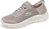 Skechers Athletic Slip-Ons Skechers Women's Go Walk Flex Sneakers- Taupe