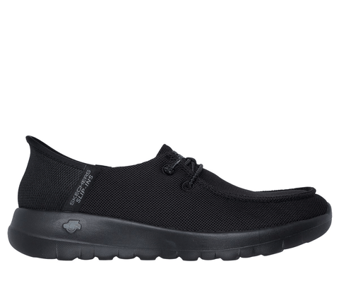 Skechers Athletic Slip-Ons Skechers Women's Go Walk Joy Sneakers- Idalis Black