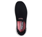 Skechers Athletic Slip-Ons Skechers Womens Go Walk Flex Slip-In - Sunset rose - Black/Pink