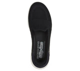 Skechers Athletic Slip-Ons Skechers Womens Slip-ins Flex Serene - Black/White