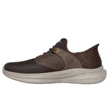 Skechers Running Shoes Skechers Men's Slade Macklin Sneakers- Chocolate