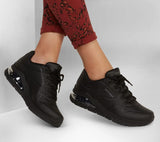 Skechers Running Shoes Skechers Womens Uno 2 Air Around Your - Black