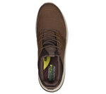 Skechers Shoe Skechers Mens Delson 3.0 - Cicada - Dark Brown