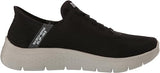 Skechers Walking Shoes Skechers Mens Slip-ins GO WALK Flex Hands Up - Black/Gray