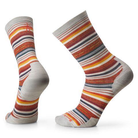 Smartwool Socks Orange Stripe / S Smartwool Everyday Margarita Crew Socks