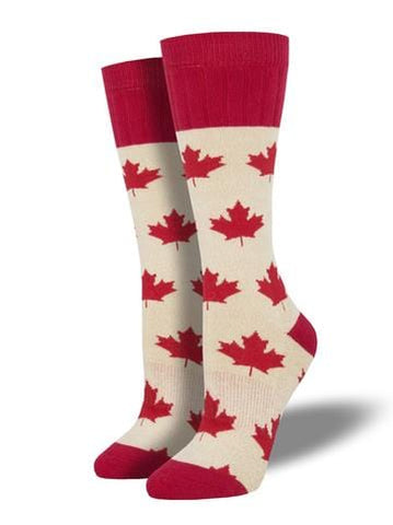 SockSmith Socks Canadian Maple Ladies Sock