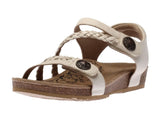 Sole To Soul Footwear Inc. Aetrex Womens Jillian Sandals  - ivory
