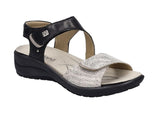 Sole To Soul Footwear Inc. Black / 36 Romika Womens Annecy 01 Sandal - Black