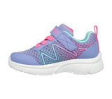 Sole To Soul Footwear Inc. Kids Shoes Skechers Kids Microspec Plus - Swirl Sweet - Periwinkle / Multi