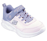 Sole To Soul Footwear Inc. Kids Shoes Skechers Kids S-Lights: Sola Glow - Ombre Deluxe - Grey / Light Pink